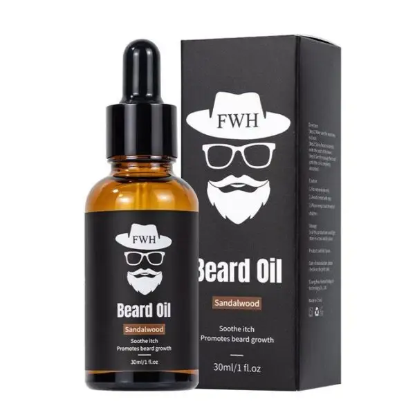 Beard Oil Sandalwood Organic Beard Growth Oil