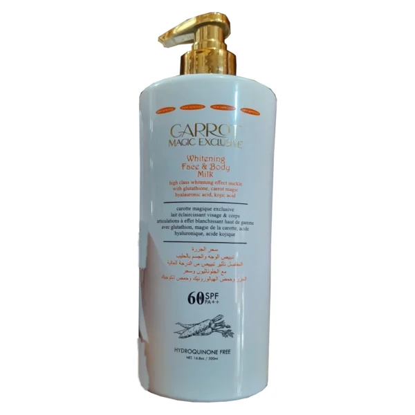 Carrot Magic Lotion
