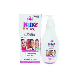 Kids and more moisturizing body milk